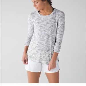 Lululemon Long Sleeve Tie Back Top