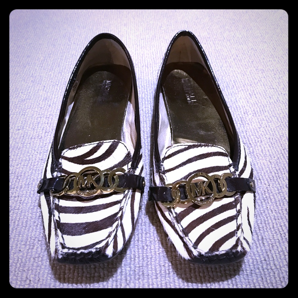Michael Kors Leopard Flats