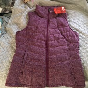 North face winter vest