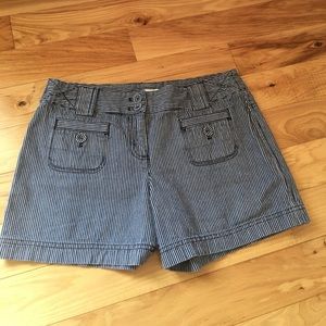 Ann Taylor Loft pinstripe Shorts