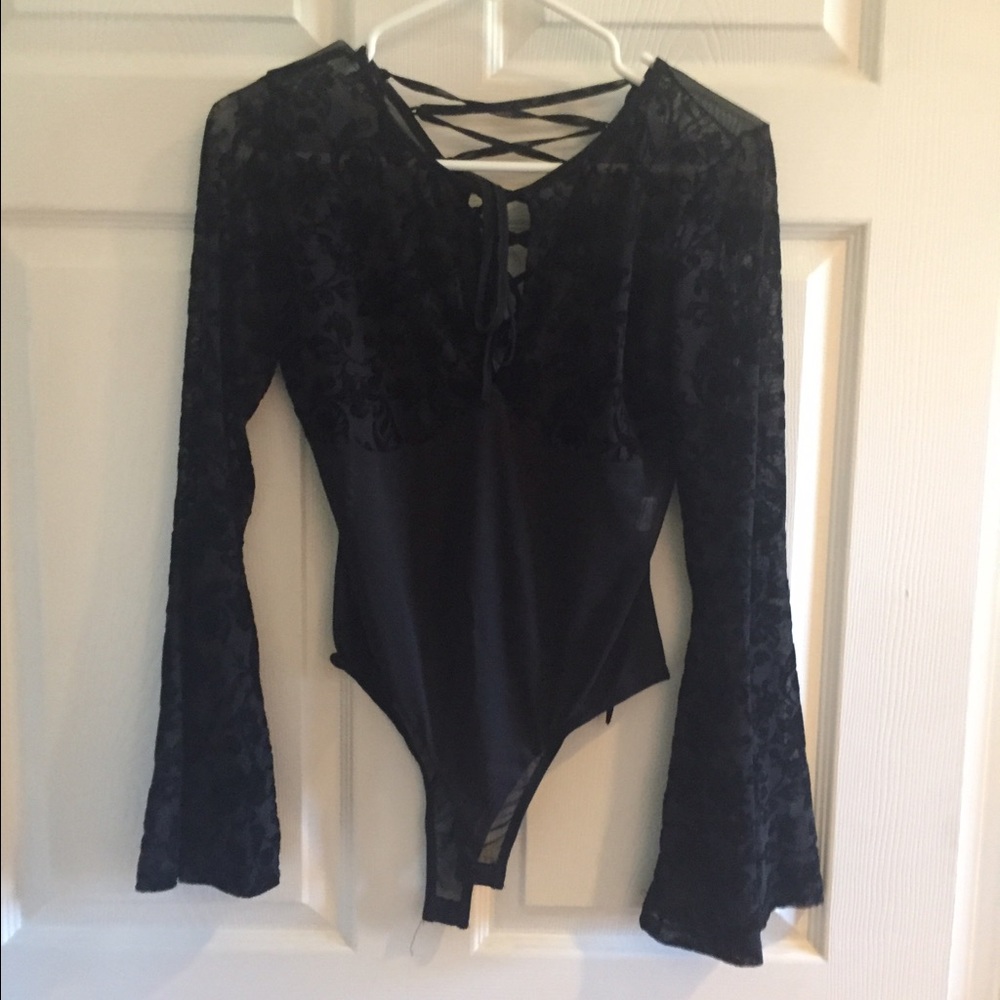 Bell-sleeved Bodysuit BEST OFFER MUST GO