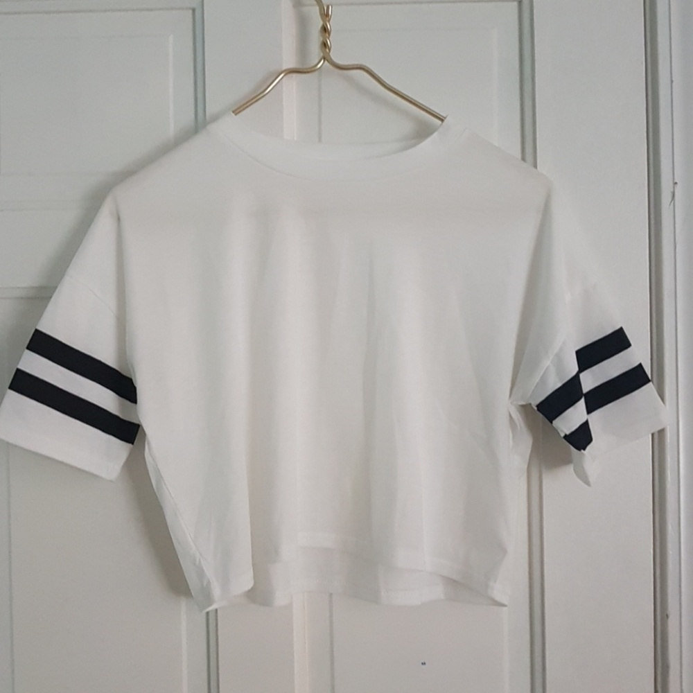 Striped Crop Top