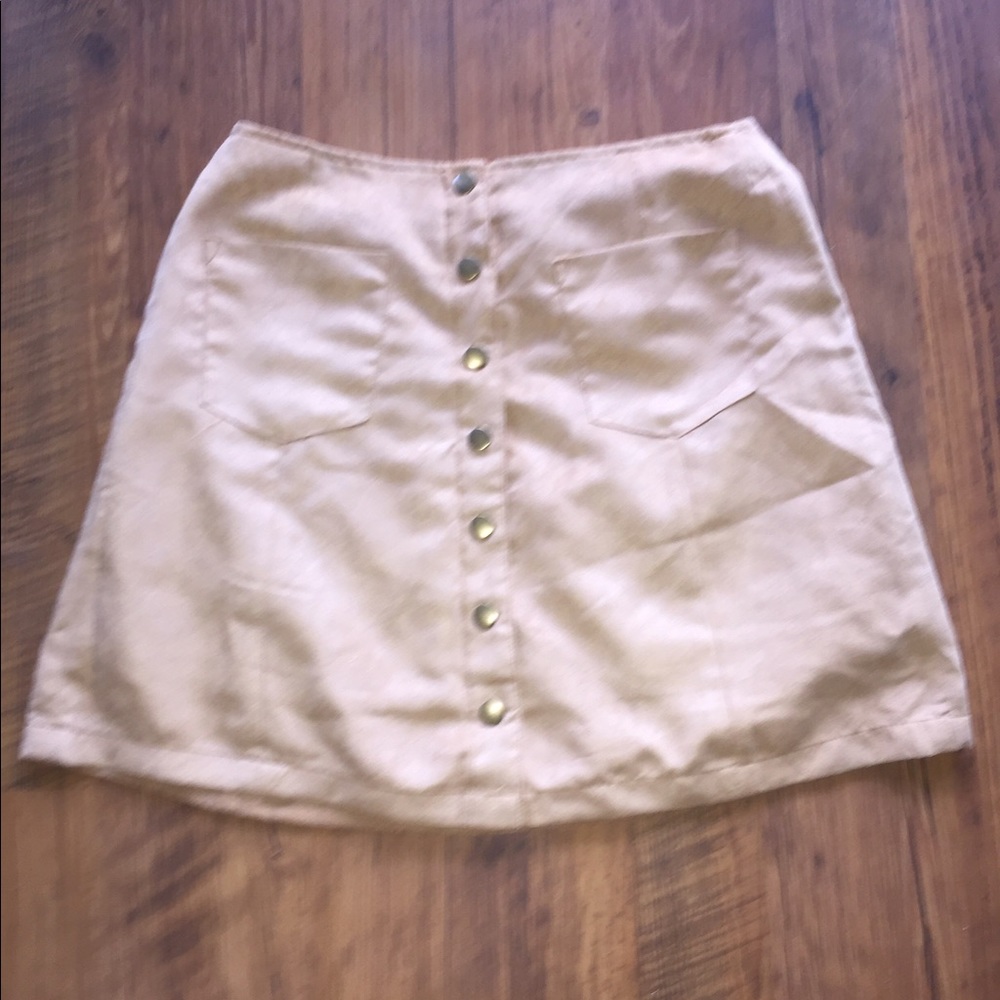 Tan skirt