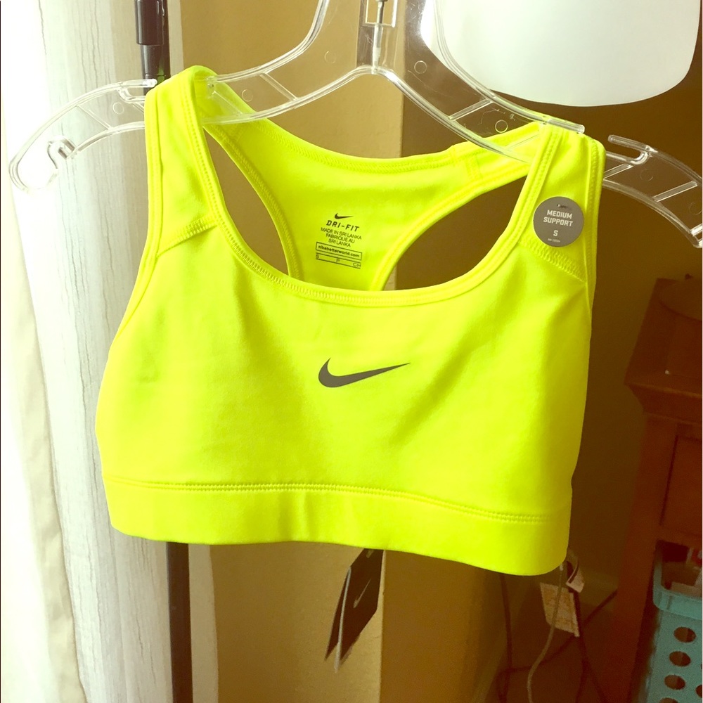 Nike Dri-Fit Neon Sports Bra