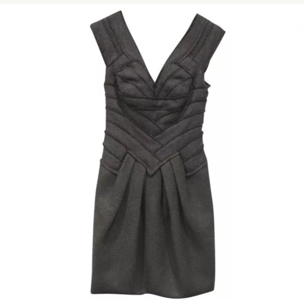Hervé Leger Tailored Wool Dress