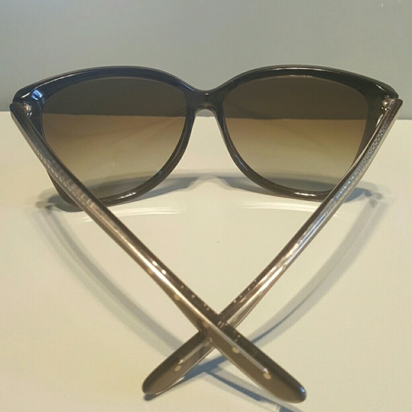 Bottega Veneta cat/square eye w/silver trim sunnie