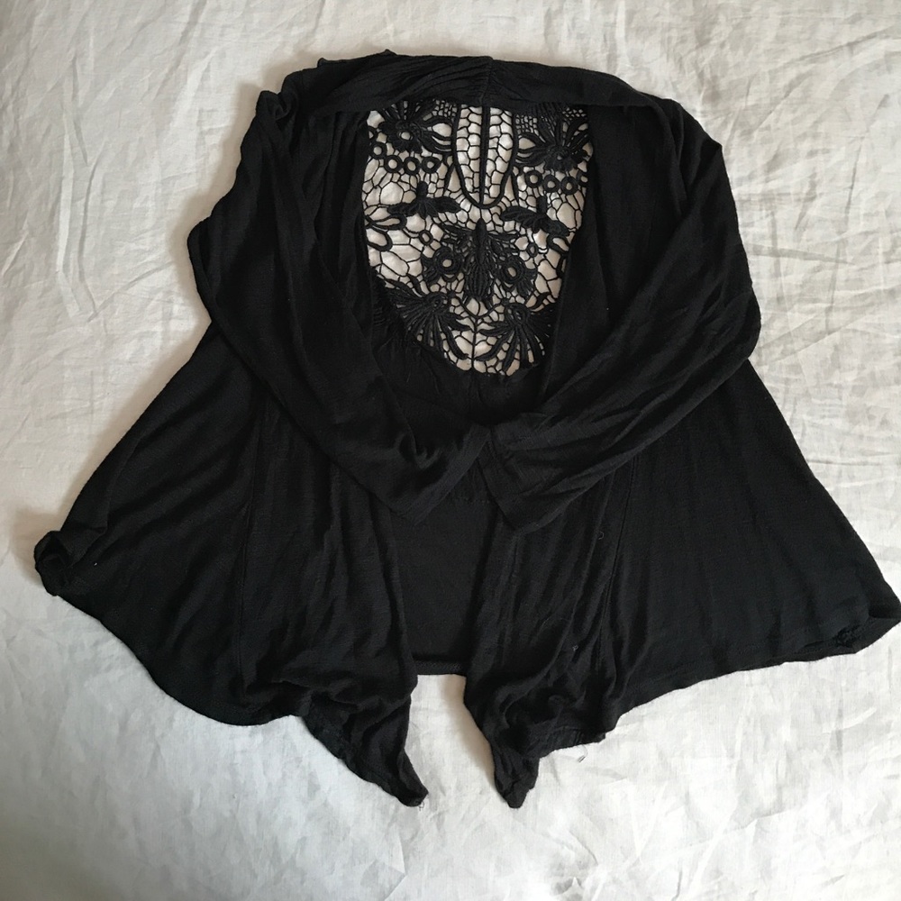 Open lace Cardigan