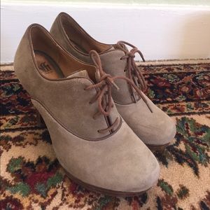 Söfft Suede Lace Up Heals