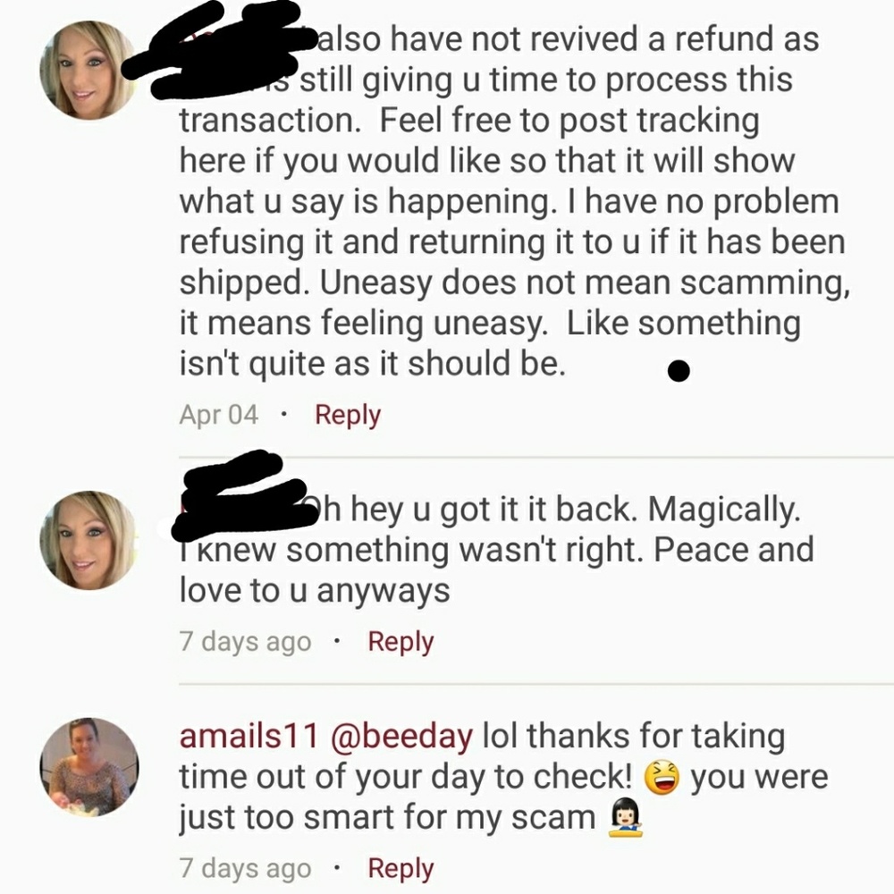 LOOK OUT! WARNING! SCAMMER ON THE LOOSE!