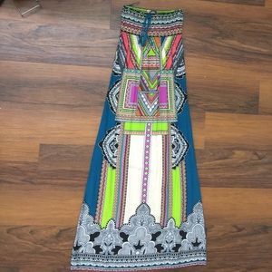 Bright Summery Maxi Dress