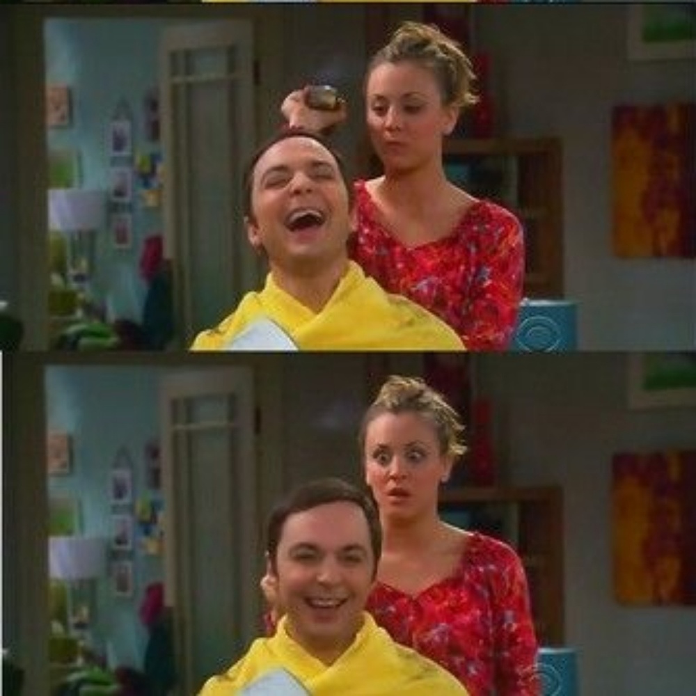 Worn on TV! Big Bang Theory top.