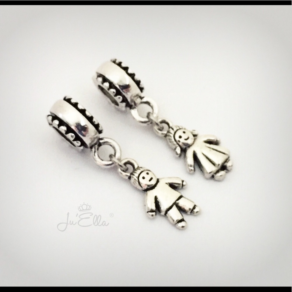 LITTLE BOY/ LITTLE GIRL CHARM BEAD