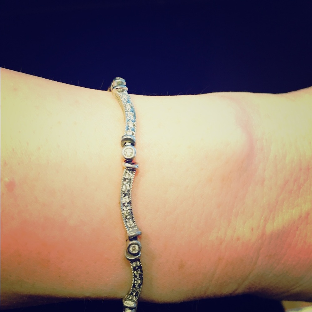 14kt Diamond Tennis Bracelet