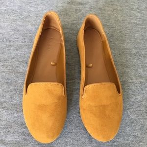 Forever 21 Mustard Loafers