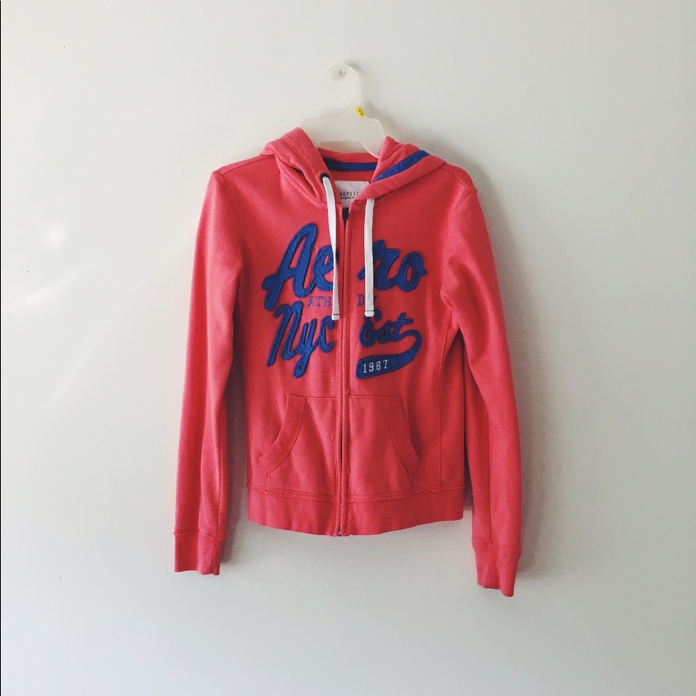 Aeropostale Coral Girls' Hoodie