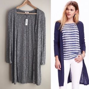 Old Navy Duster Cardigan Gray S