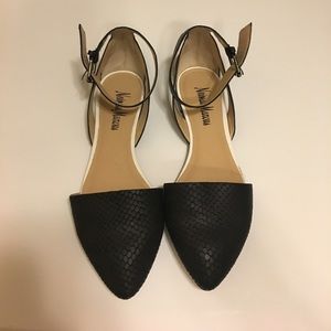 Neiman Marcus Flats with Ankle Strap Size 6
