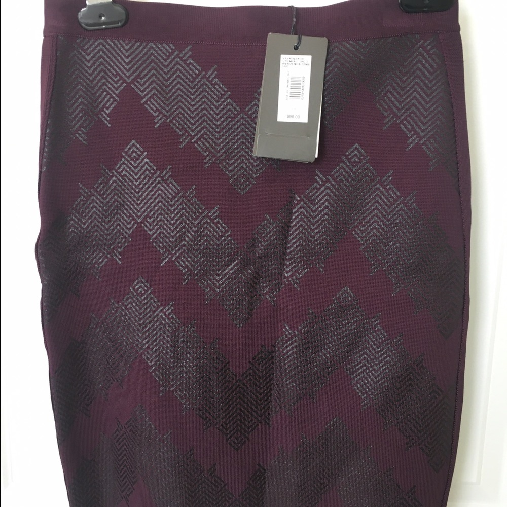 New Armani patterned skirt