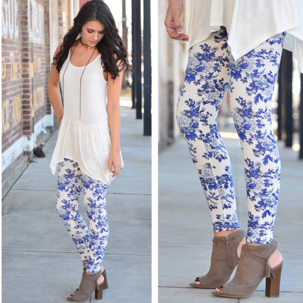🌸Floral print leggings🌸