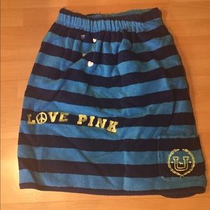 PINK brand wrap around towel