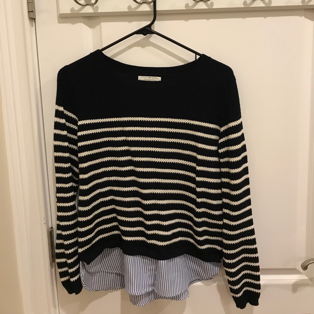 Sweater shirt combo