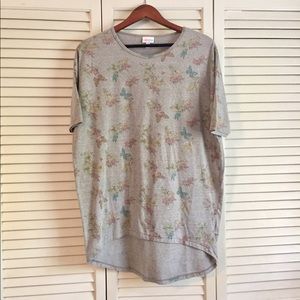 LuLaRoe Irma Tunic with Butterflies 🦋