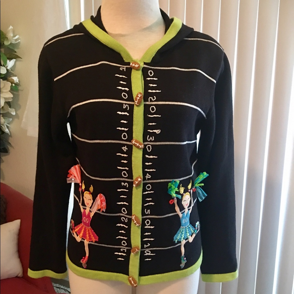 ADORABLE Football Themed Sweater
