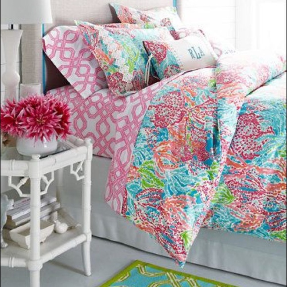 Lilly Pulitzer Duvet Let's Cha Cha
