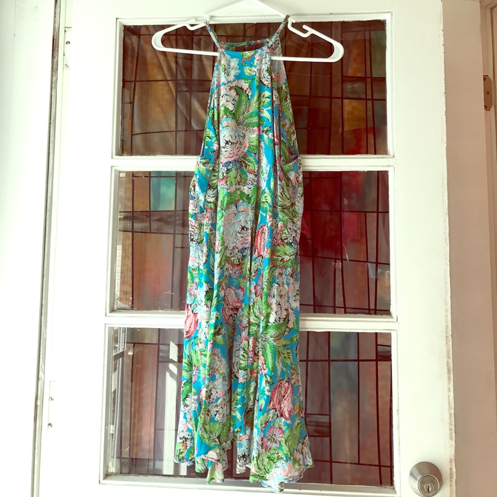 Short floral dress