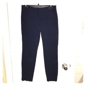 Navy Banana Republic Sloan Fit Pants