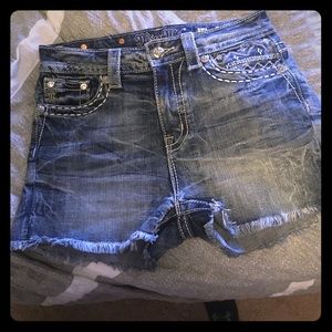 Miss Me High Waisted Shorts