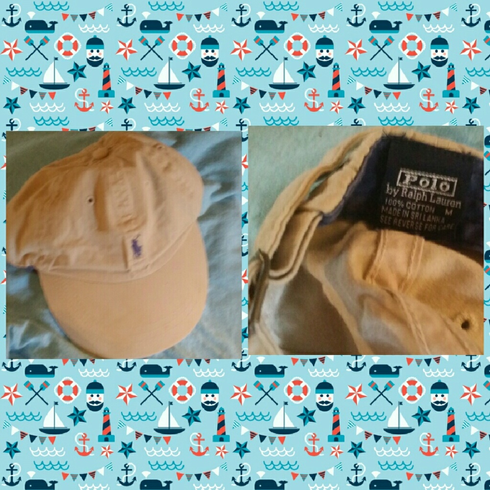 Boys size M polo hat