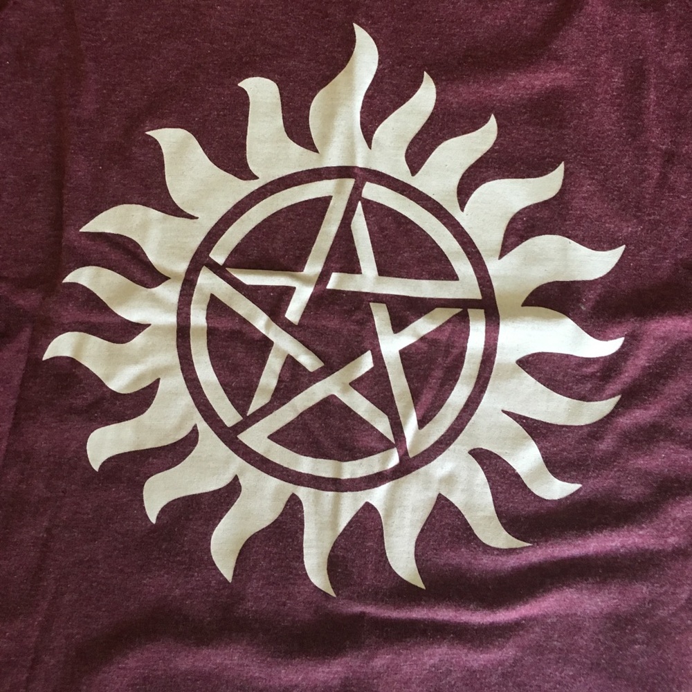 Supernatural logo tank top