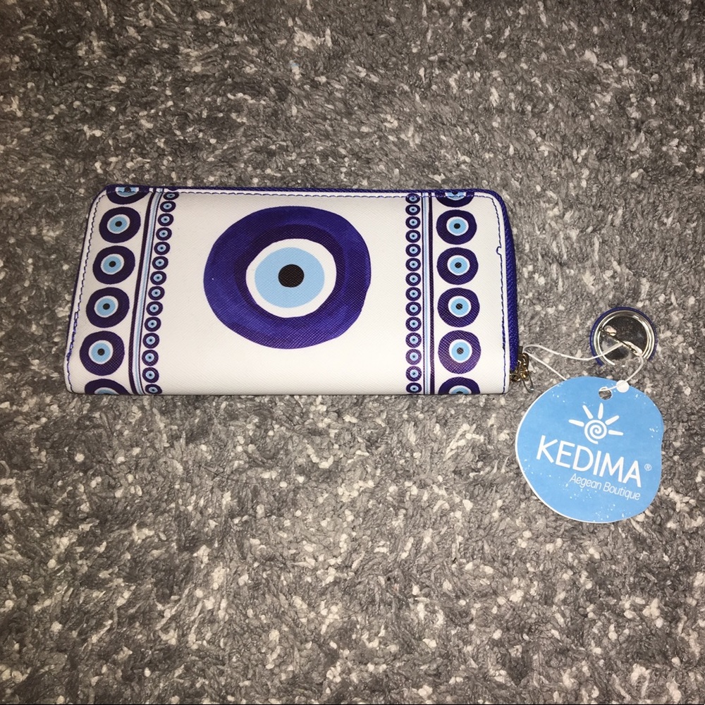 Evil eye wallet