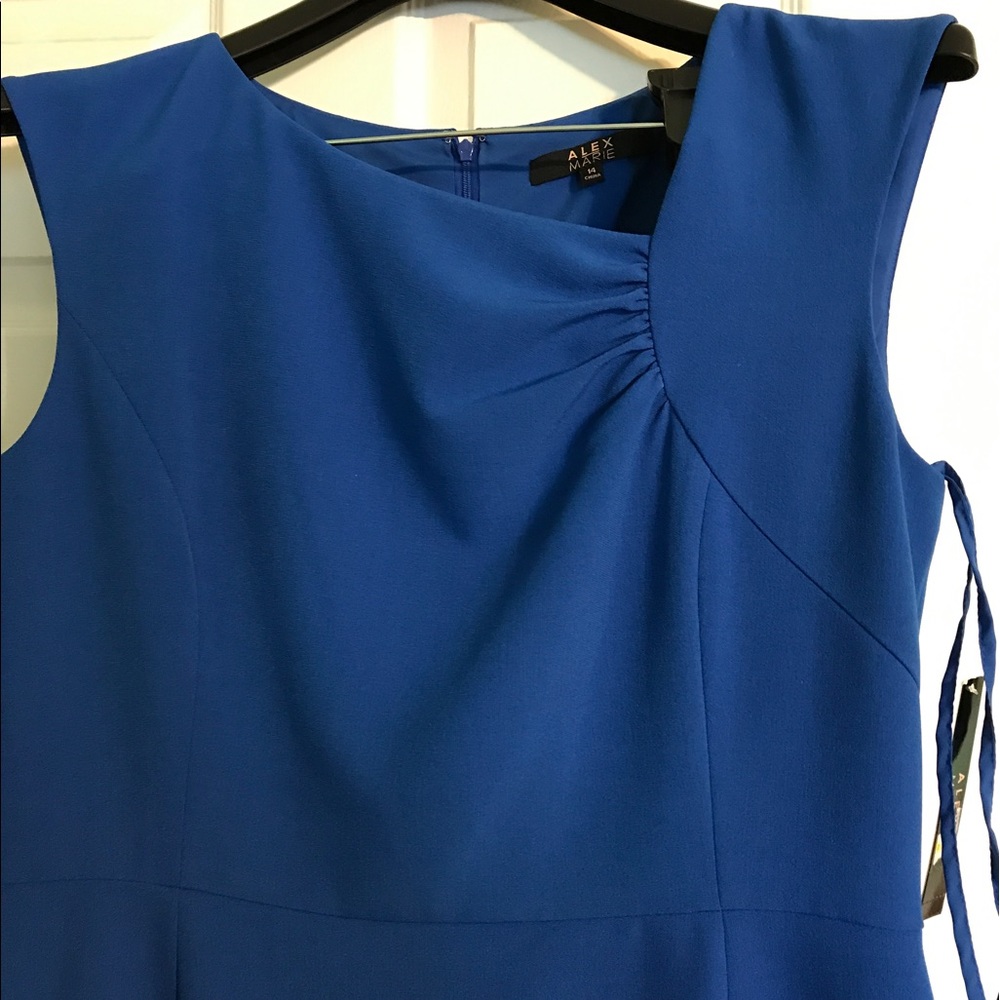 Blue dress