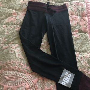 Brand new pink by Victoria's Secret yoga leggings