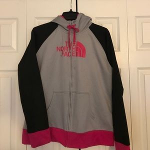 NORTHFACE WOMENS VINTAGE HOODIE JACKET XL