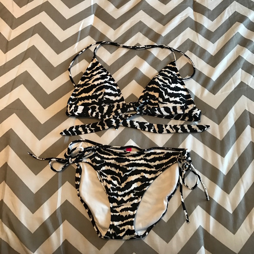 Victoria's Secret zebra print bikini