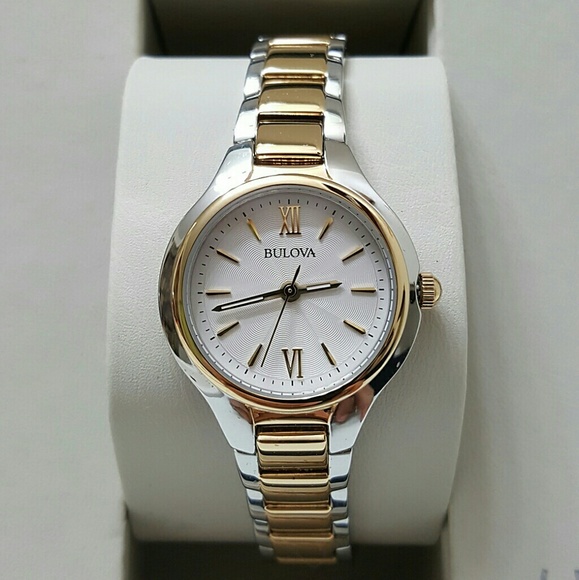 Brand NWT Bulova two tone Ladies Watch main image 6