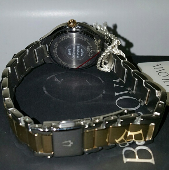 Brand NWT Bulova two tone Ladies Watch