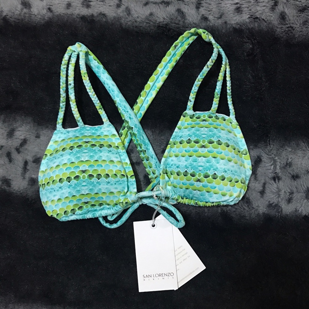 San Lorenzo Braided Halter Top - Small