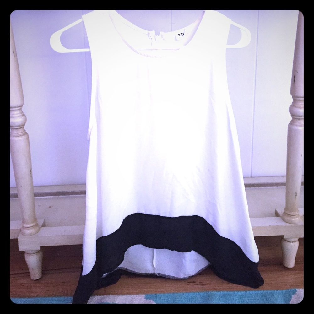 Tobi color block tank