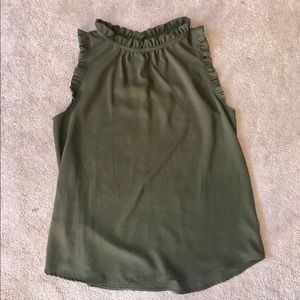 Olive Green Blouse