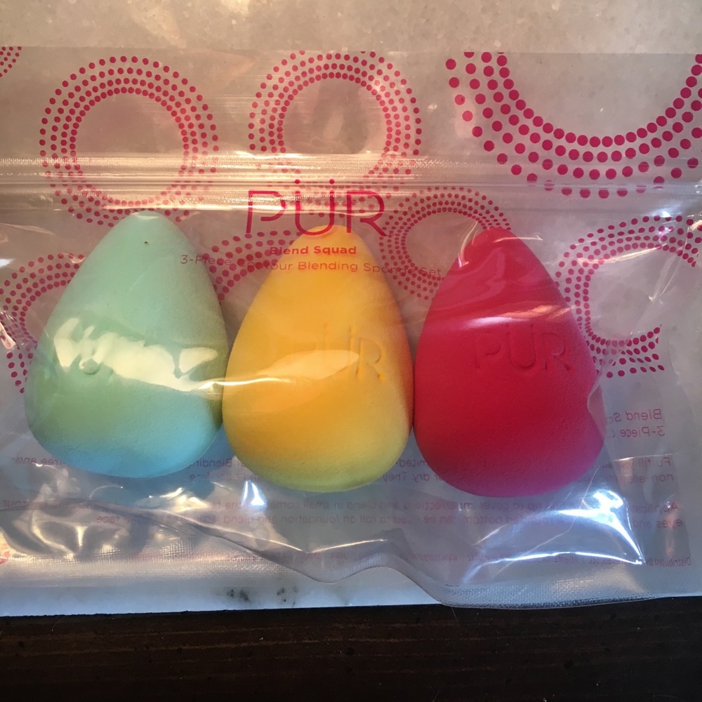3 piece contour blending sponge set