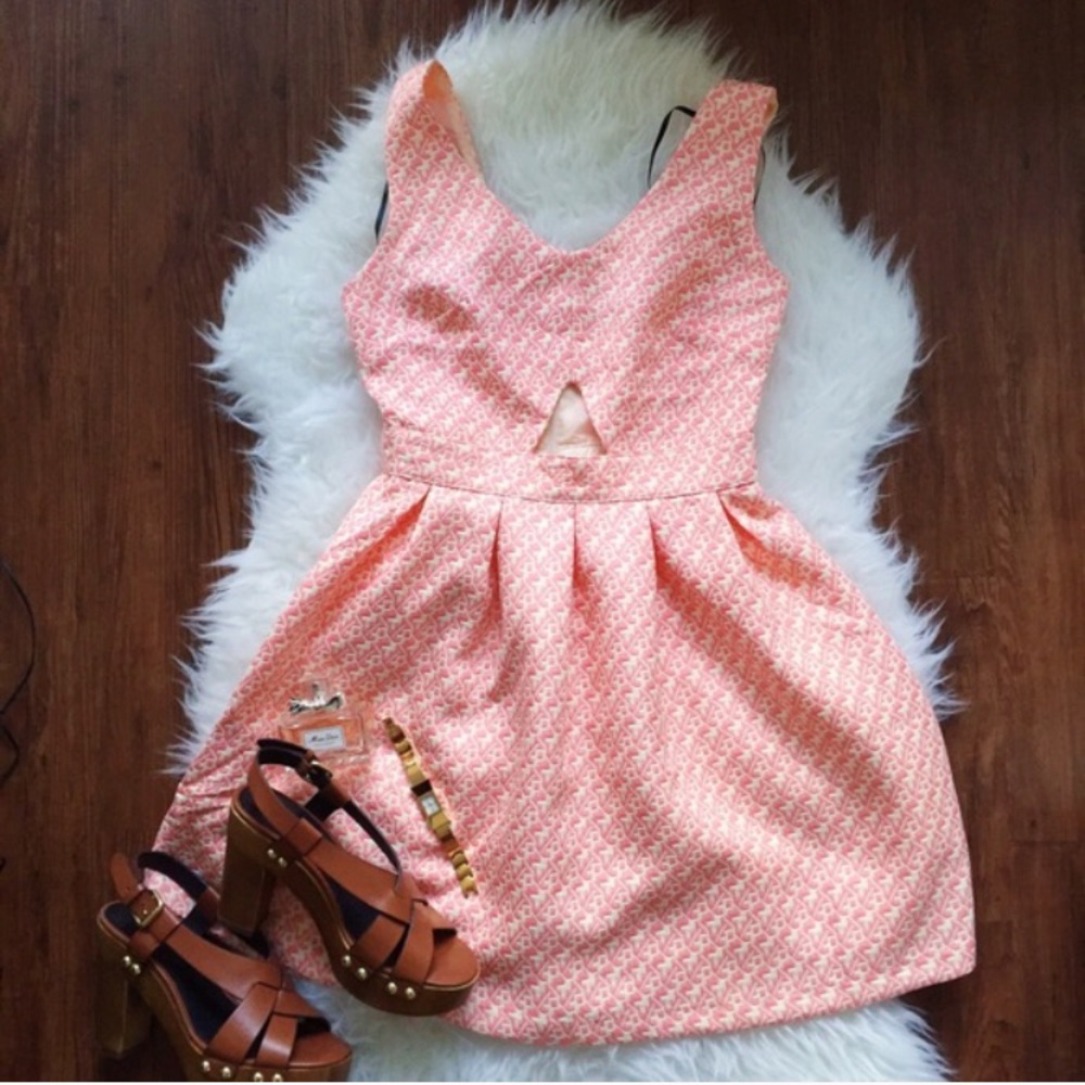 Forever 21 fit and flare derby dress