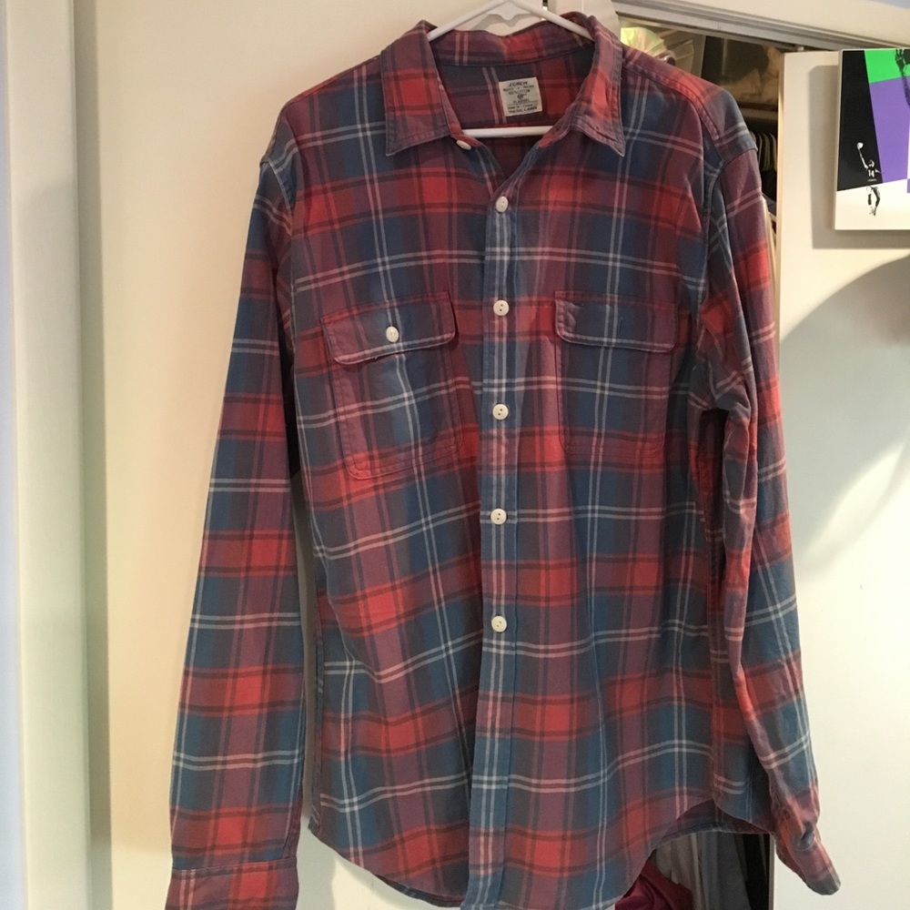Jcrew flannel, large