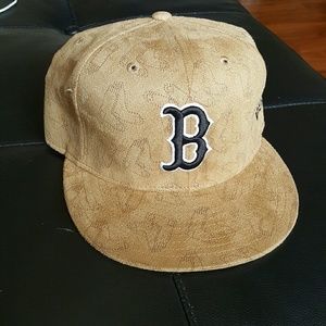 Premium Red Sox fitted New Era Cap