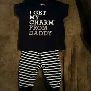 Newborn Carter's outfit