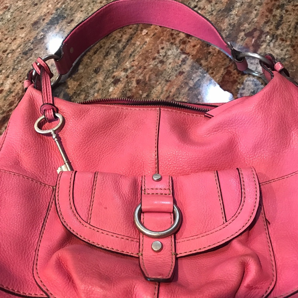 💥Sale💥Authentic  leather Fossil handbag