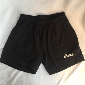 Asics Black Spandex Shorts